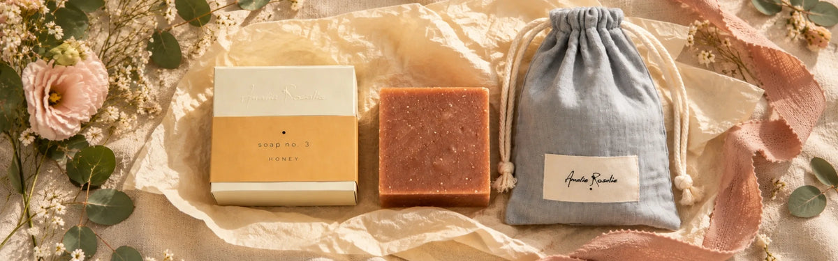 Coffret La petite attention : savon et sac à savon