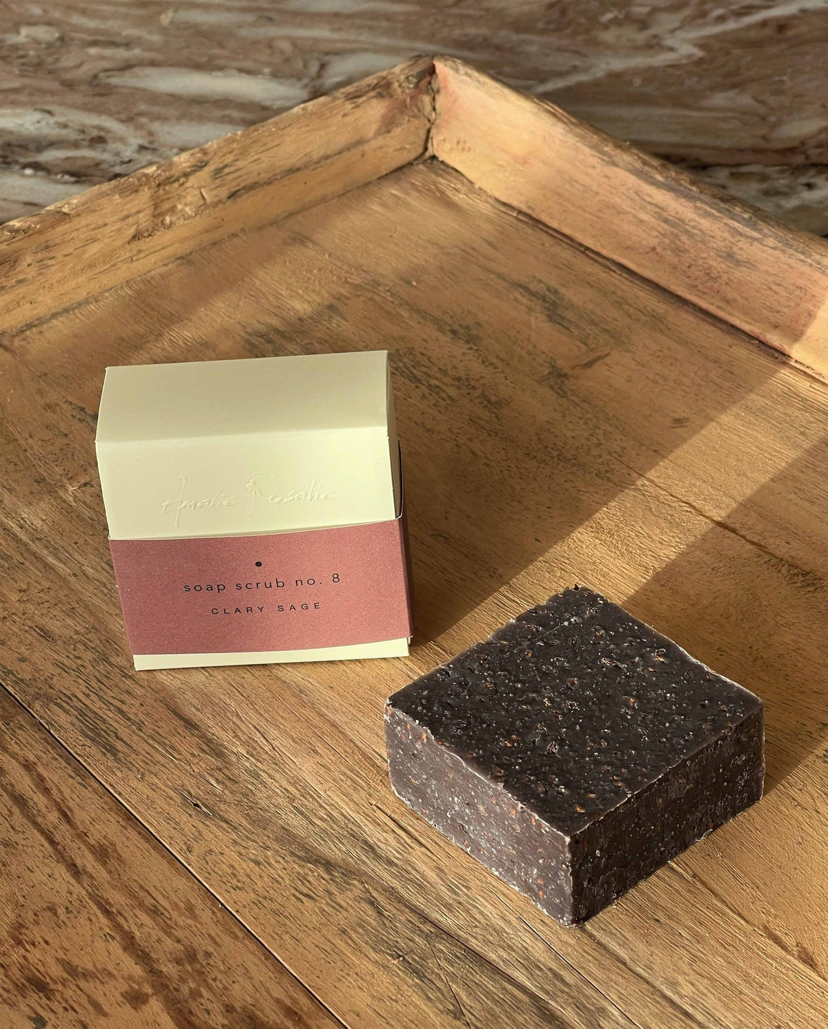 Savon exfoliant n° 8 – sauge sclarée