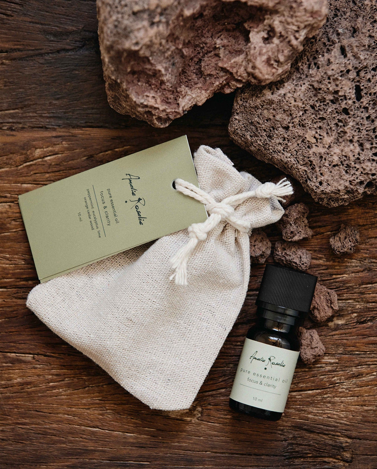 Huile essentielle pure – Focus & Clarity, 10 ml